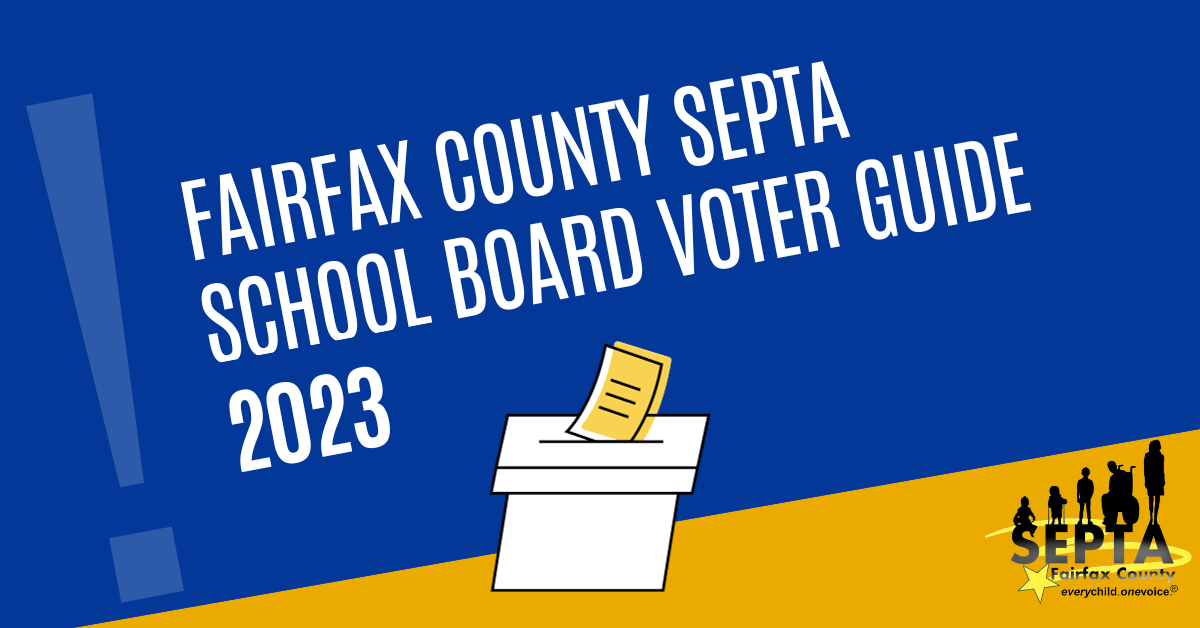 Voter Guide for 2023 Fairfax County School Board – Fairfax County Special  Education PTA