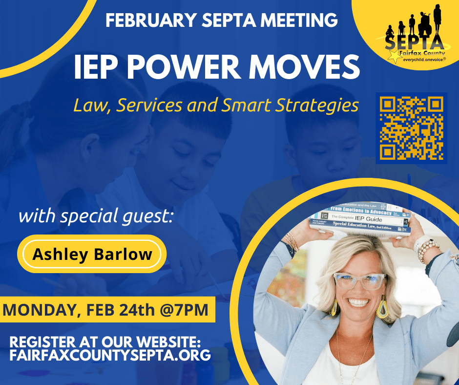 Image displays the name and date of the event as in the text below. In the bottom right corner is a photo of the guest presenter, Ashley Barlow