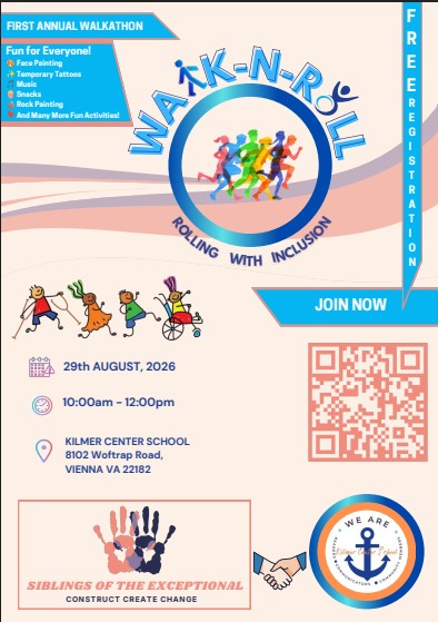 flyer with information about the event